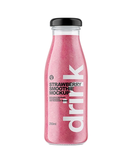 strawberry flavour smoothie